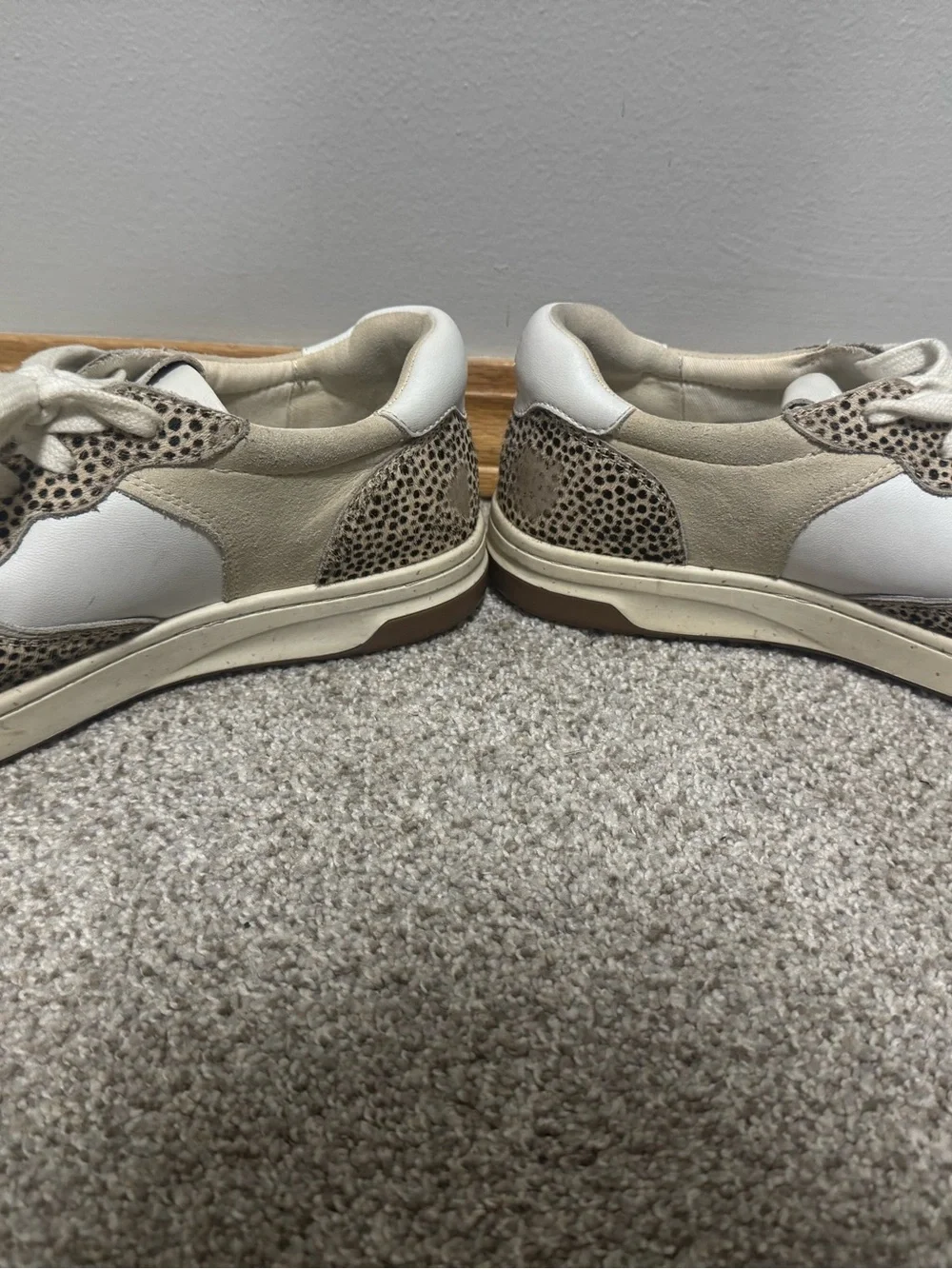 Madewell court sneakers in spotted calf hair - Picture 8 of 10